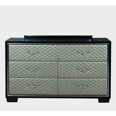 B2025W-050 : Tủ Ngang 06 Ngăn Kéo - Ngang 165cm 